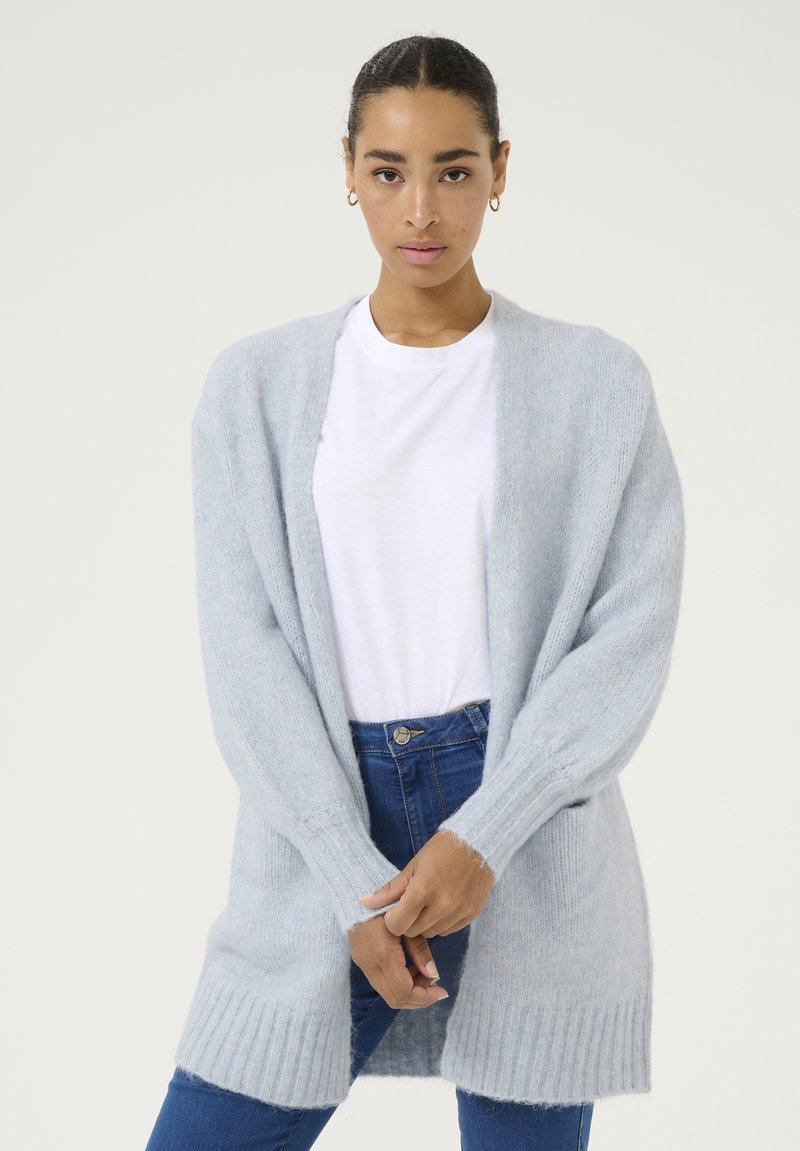 Kaffe TRINA - Cardigan - celestial blue melange