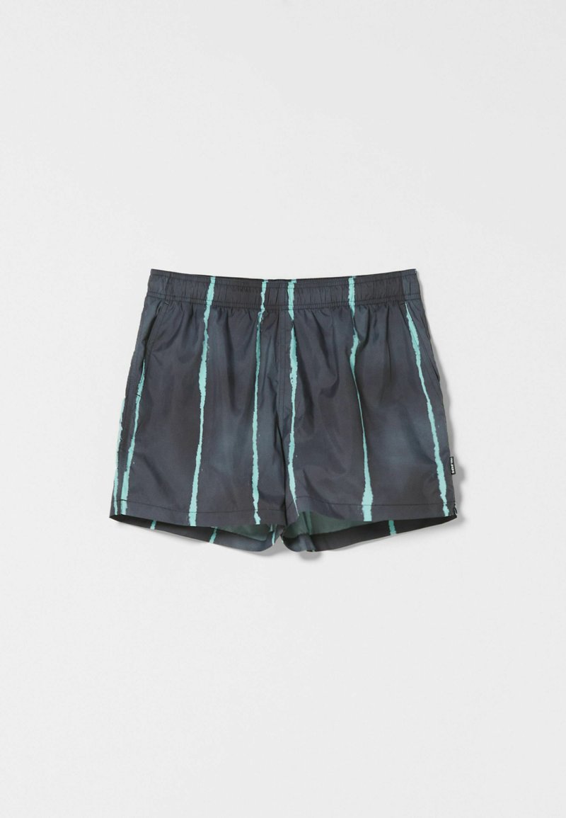 Herren Badehosen | Bershka TIE DYE Badeshorts black/schwarz - AE92030 Herren Badehosen | Bershka TIE DYE Badeshorts black/schwarz - AE92030