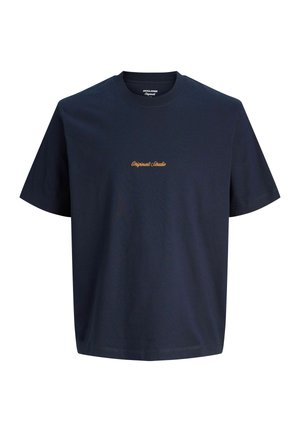 JORNORREBRO EMB TEE SS CN NOOS JNR - T-shirt print - sky captain