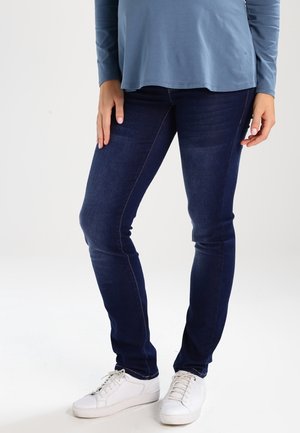 Jeans straight leg - dark-blue denim