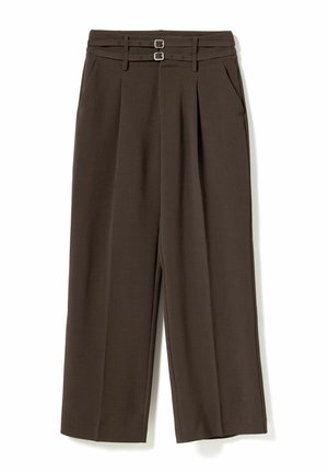 Noella, N-DARRYL HW PANTS - Pantaloni - chocolate