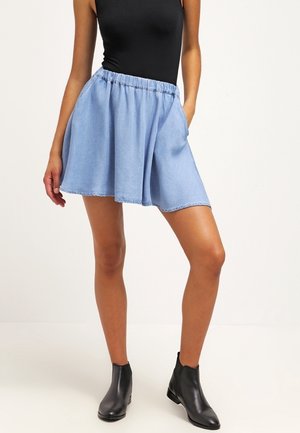Jeansrok - light-blue denim