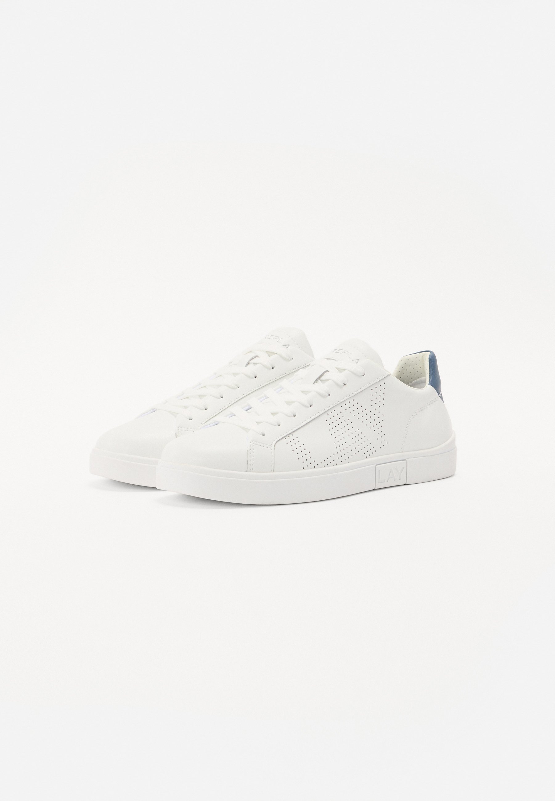 Replay Polys Studio Suede - Sneaker Uomo In Pelle Scamosciata, Grigio, 44 EU - Stile Moderno E Impermeabile
