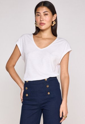 ASTRID - T-shirt basic - blanc