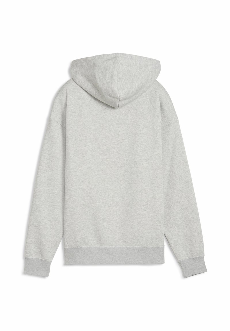 Puma ESSENTIALS LOGO COMFORT - Mikina s kapucí - light gray heather
