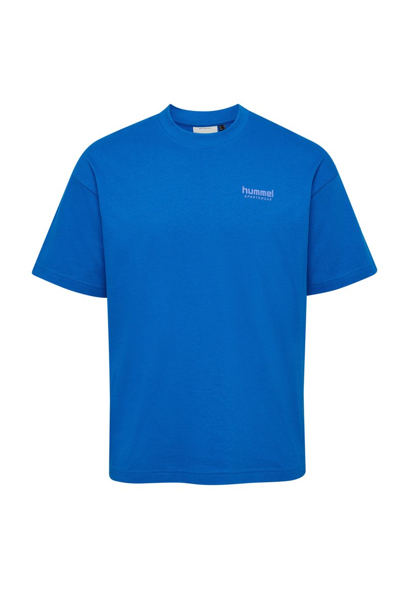 Hummel T-shirt print blauw
