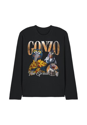Disney, THE MUPPETS GONZO HOMAGE - Long sleeved top - black
