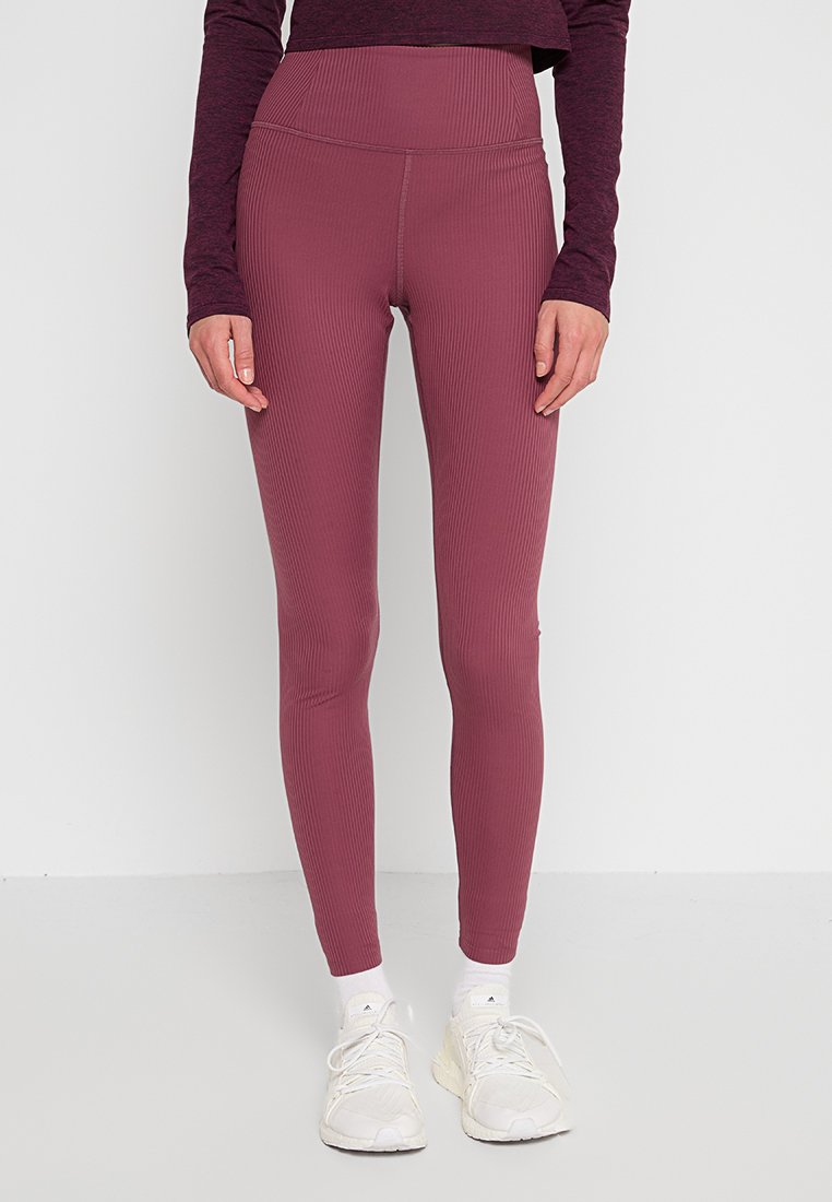 Girlfriend Collective Tights bordeauxrood