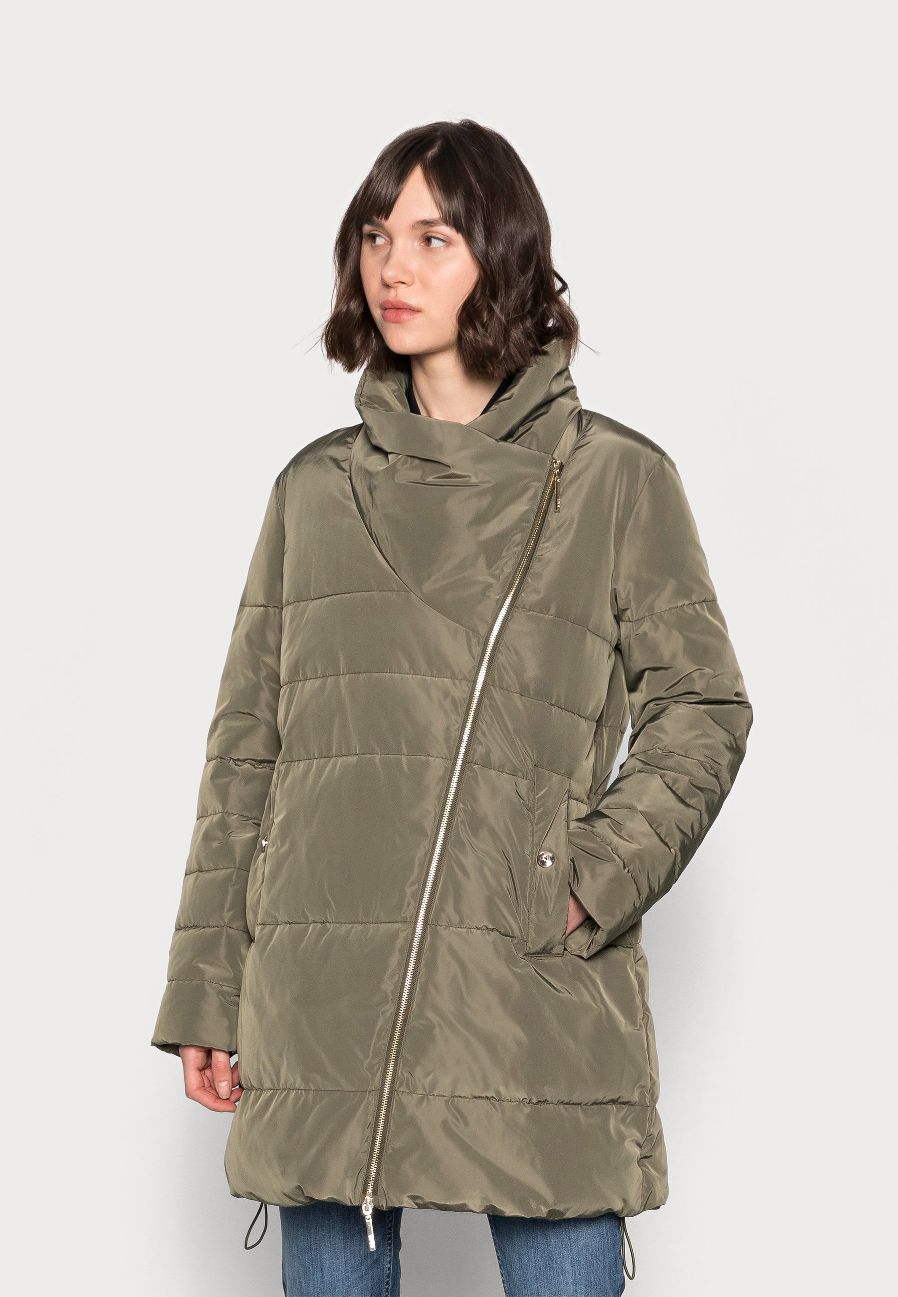 Liu Jo Jeans IMBOTTITO OVATTA LUNGO - Cappotto invernale - verdone/cachi -  Zalando.it