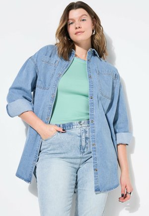 Studio Untold Overhemdblouse - blue denim