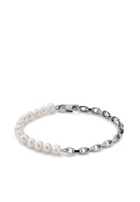 LUCLEON OCATA - Armbånd - steel white silver