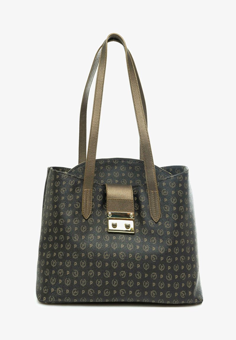 Pollini Handtas - nero/bronzo