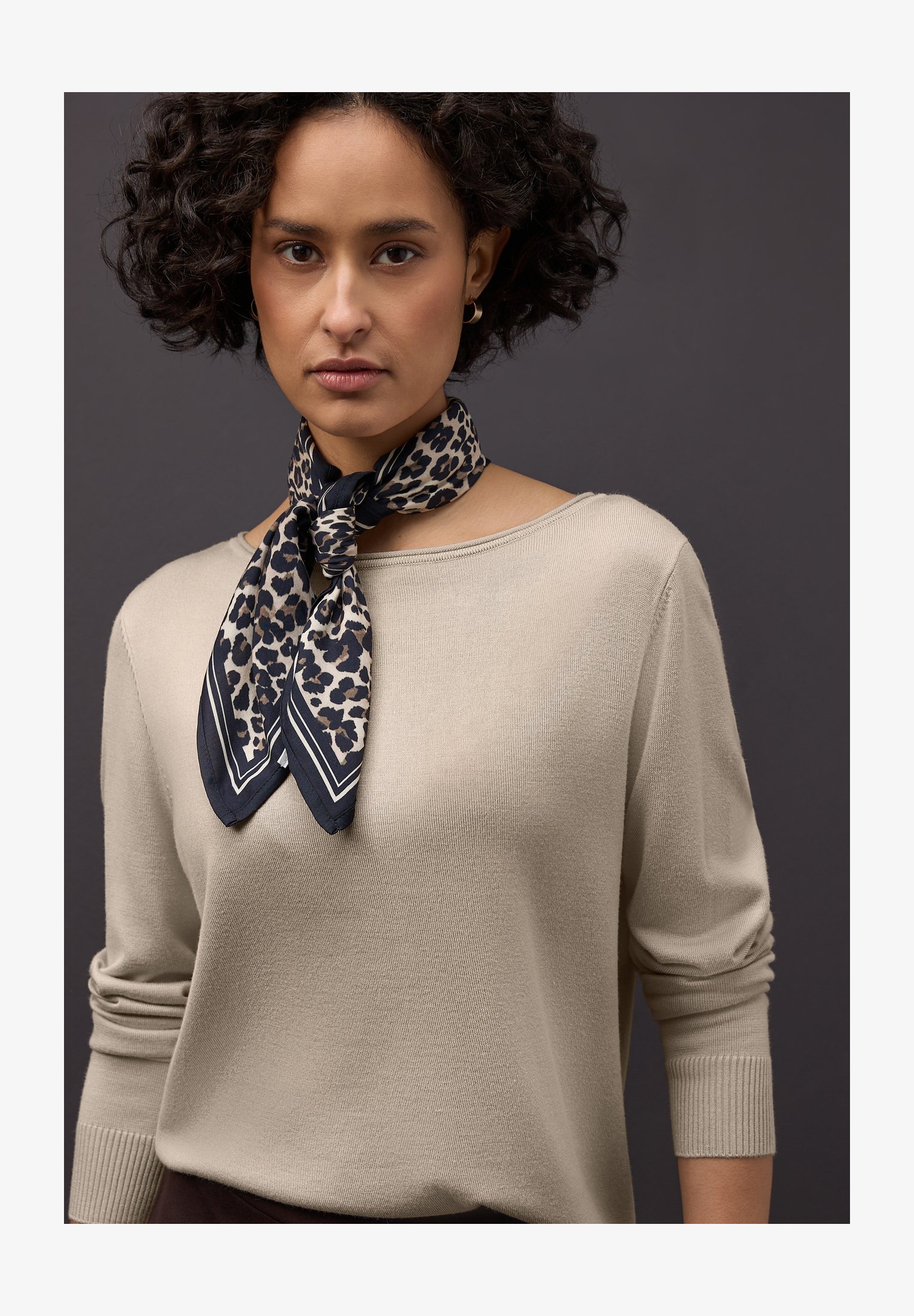 Street One Maglione Basic Donna - Scollo A Barca, Maniche Lunghe, Mix Di Materiali Morbido, Comfort Quotidiano