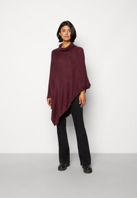 ONLY - ONLNICOYA PONCHO - Poncho - sassafras Miniatyrbild 1