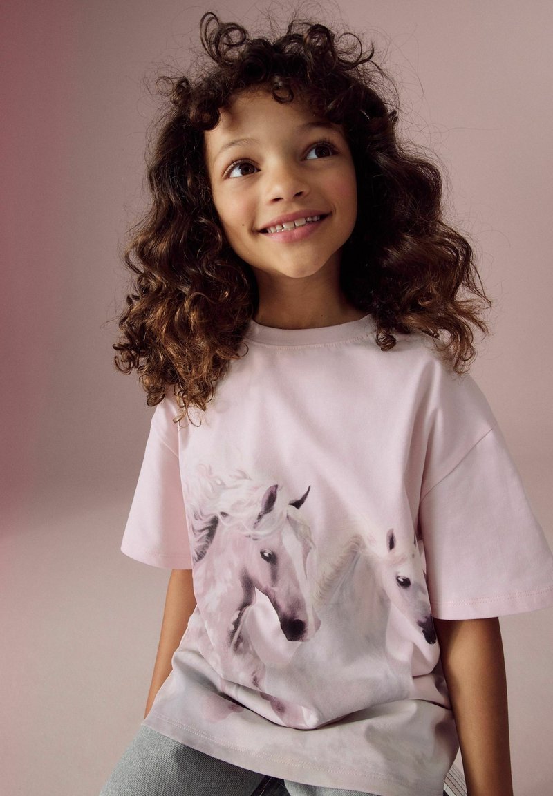 Next - Printtipaita - pink, Suurenna