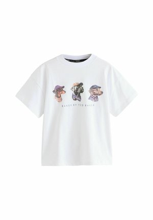 REGULAR FIT - GRAPHIC  - T-shirts print - white