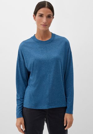 s.Oliver LONGSLEEVE GLITZEREFFEKT - Bluzka z długim rękawem