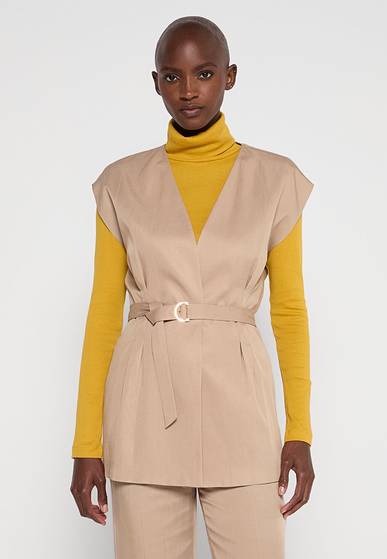 s.Oliver Bodywarmer lichtbruin s.Oliver Bodywarmer lichtbruin