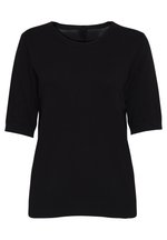 PULZ PZSARA - Camiseta básica - black beauty/denim negro - Zalando.es