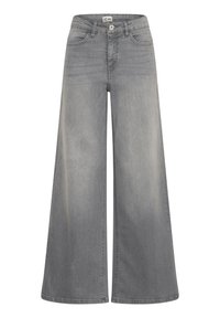 IHTWIGGY STRAIGHT - Jeans a zampa - light grey wash