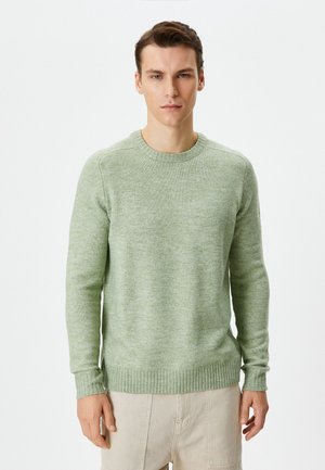 CREW NECK TEXTURED  - Jersey de punto - green