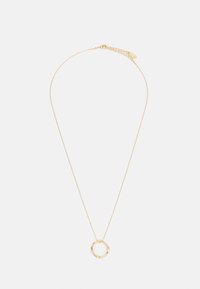 OPEN CIRCLE MID LENGTH NECKLACE - Collar - pale gold-coloured