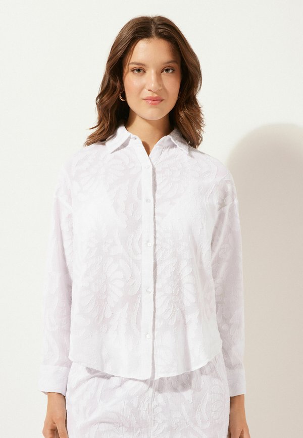 JACQUARD - Hemdbluse