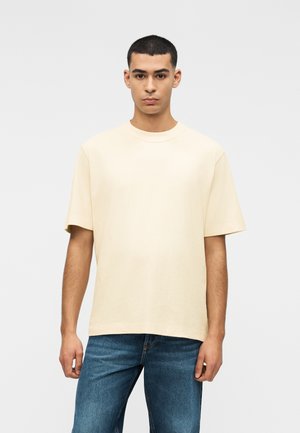 Abercrombie & Fitch VINTAGE INSPIRED TEE - Βασικό μπλουζάκι - beige