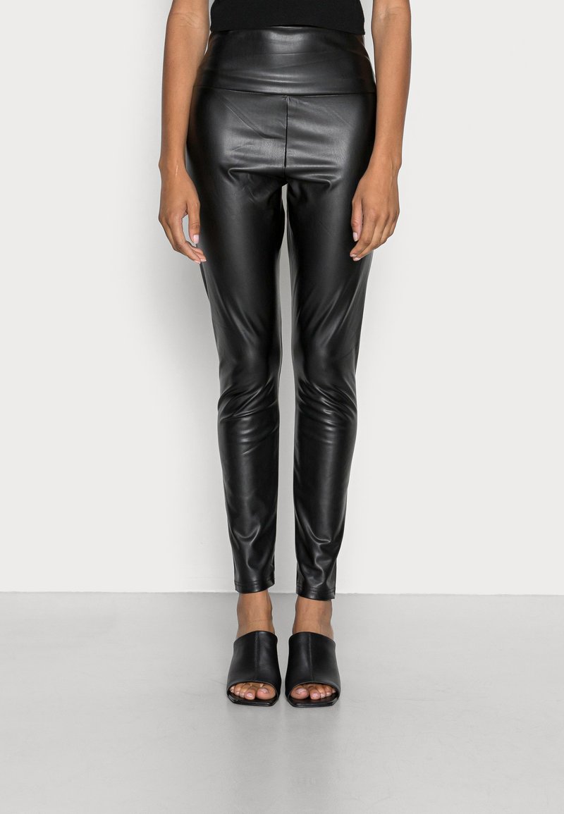 OPUS ELYSSA - Leggings - Calças - black