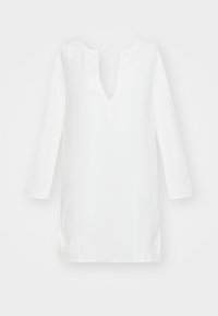 Lauren Ralph Lauren EMBROIDERED CHAINSTITCH TUNIC - Strandkiegészítő - white