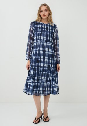 Gebreide jurk - dark blue