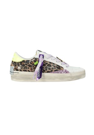 SK8 DELUXE SAVANNAH IN TESSUTO LEOPARDATO - Chaussures de skate - bianco