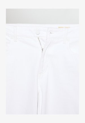 Marc O'Polo DENIM, DENIM TROUSERS, MID WAIST, WIDE LEG - Wide leg - white