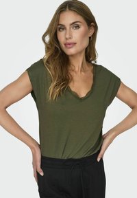ONLY T-shirt - bas - khaki