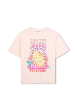 TWEENS MANCHES COURTES - T-shirt con stampa - pink courage