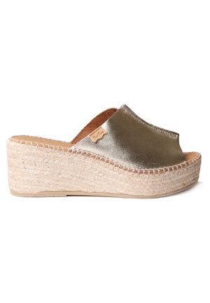 IVONNE - Mules med hæl - plati