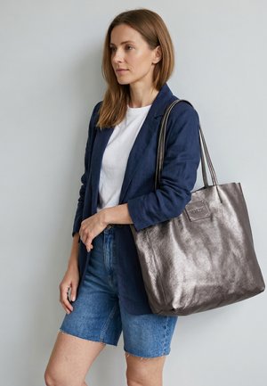 VENEZIA, HANDBAG - Shopping bags - silver-coloured