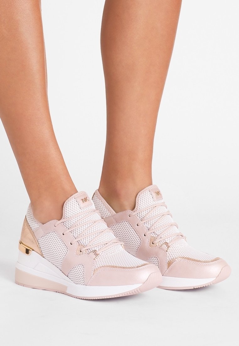 michael kors gold trainers