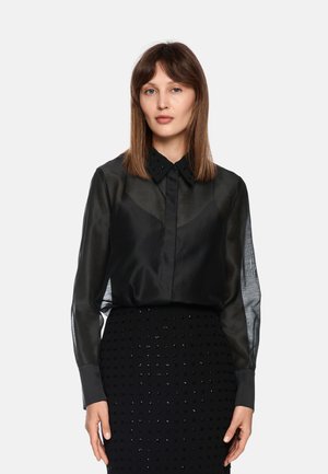 Hemdbluse - black