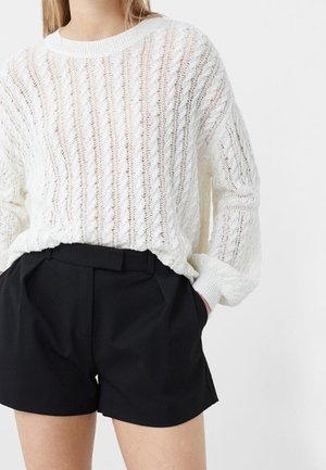 Striktrøje - off-white