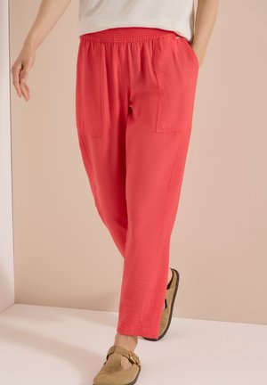 Cecil, MID WAIST SLIM LEG HOSE IM LOOSE FIT - Pantalon classique - coral