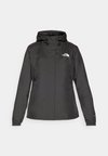 W ANTORA RAIN JACKET - Водоустойчиво яке - black