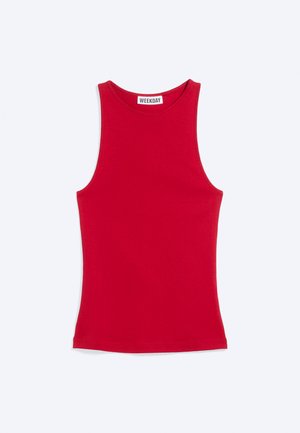 Weekday, TANK - Topp - cherry