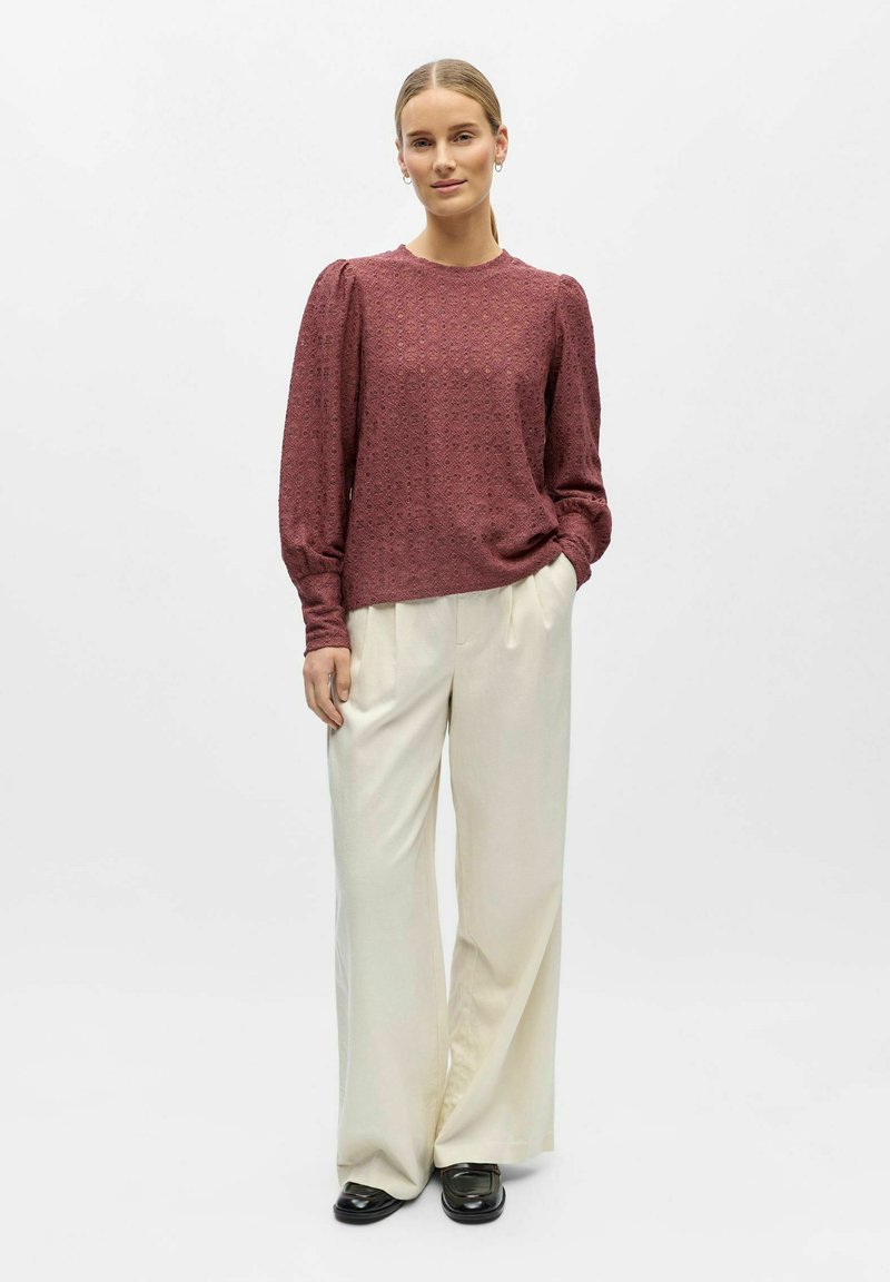 Object OBJLAILA - Bluse - rose brown