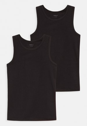 NKMTANK 2PACK - Undershirt - black
