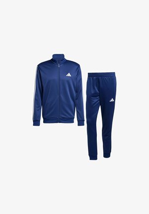 adidas Performance SET - Tuta - dkblue white