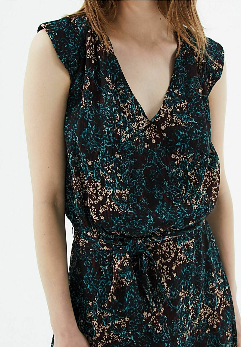 IKKS Maxi dress - dark blue - (Pre-owned) - Zalando.ie