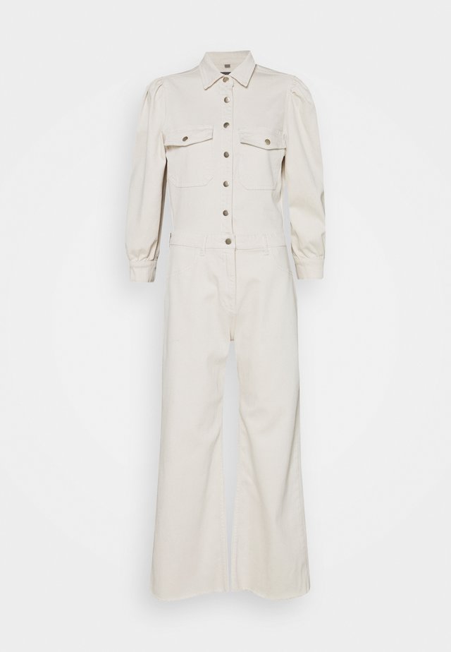 FREJA WIDE LEG - Overall / Jumpsuit - ecru vintage