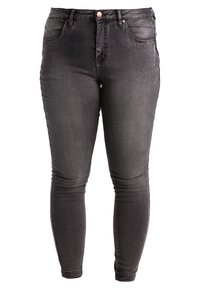 Niet geselecteerd, dark grey denim