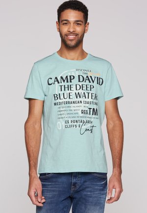 Camp David, CAMP DAVID - T-Shirt print - sea mint
